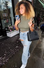 AMBER GILL at The Ivy Restaurant in London 03/14/2022