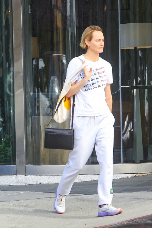 AMBER VALLETTA Out Shopping in Los Angeles 03/17/2022