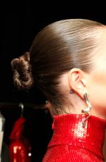AMELIA HAMLIIN Walks Runway at Tresemme x Laquan Smith Fashion Show in New York 02/14/2022