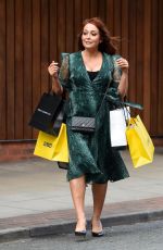 AMY ANZEL Out Shopping in Manchester 03/20/2022