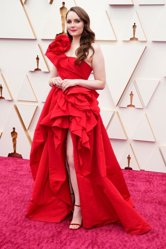 AMY FORSYTH at 94th Annual Academy Awards at Dolby Theatre in Los Angeles 03/27/2022