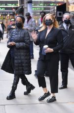 AMY SCHUMER Arrives at Good Morning America in New York 03/16/2022