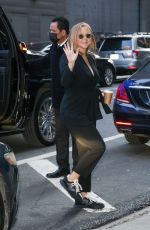 AMY SCHUMER Arrives at Good Morning America in New York 03/16/2022