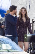 ANA DE ARMAS on the Set of Ghosted in Atlanta 03/02/2022
