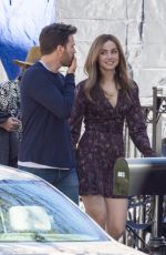 ANA DE ARMAS on the Set of Ghosted in Atlanta 03/02/2022