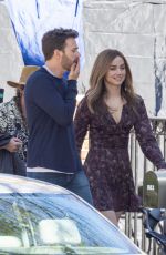 ANA DE ARMAS on the Set of Ghosted in Atlanta 03/02/2022