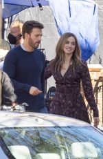 ANA DE ARMAS on the Set of Ghosted in Atlanta 03/02/2022