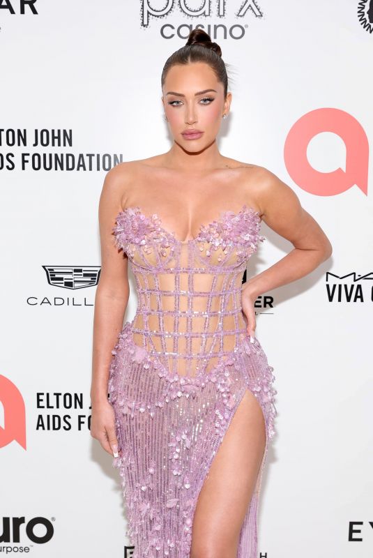 ANASTASIA KARANIKOLAOU at Elton John AIDS Foundation’s 30th Annual Academy Awards Viewing Party in West Hollywood 03/27/2022