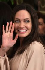 ANGELINA JOLIE at an Event at White House in Washington 03/15/2022