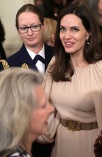 ANGELINA JOLIE at an Event at White House in Washington 03/15/2022