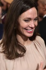 ANGELINA JOLIE at an Event at White House in Washington 03/15/2022