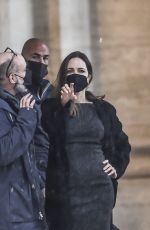 ANGELINA JOLIE Out and About in Rome 03/30/2022