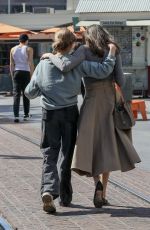 ANGELINA JOLIE Out with Her Daughter Shiloh at The Grove in Los Angeles 03/21/2022