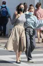 ANGELINA JOLIE Out with Her Daughter Shiloh at The Grove in Los Angeles 03/21/2022