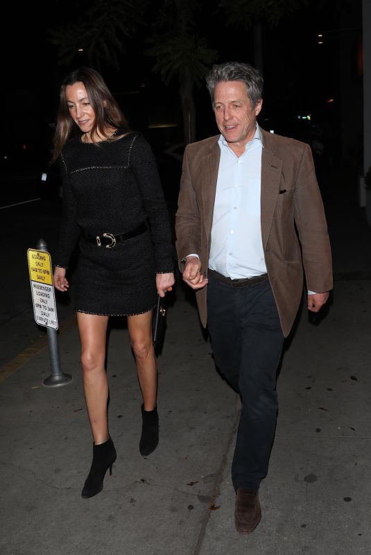 ANNA ELISABET EBERSTEIN and hugh Grant at Craig