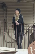 ANNA FARIS and TONI COLLETTE on the Set of The Estate in New Orleans 03/22/2022