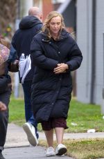 ANNA FARIS and TONI COLLETTE on the Set of The Estate in New Orleans 03/22/2022