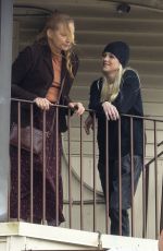 ANNA FARIS and TONI COLLETTE on the Set of The Estate in New Orleans 03/22/2022