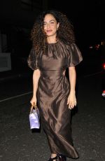 ANNA SHAFFER Leaves W Channel Spring Launch Party in London 03/24/2022