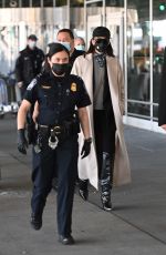 ANNE HATHAWAY at JFK Airport in New York 03/03/2022