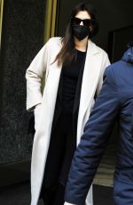 ANNE HATHAWAY Leaves Her Hotel in Milan 02/28/2022