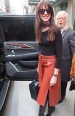 ANNE HATHAWAY Out at Fifth Avenue in New York 03/09/2022