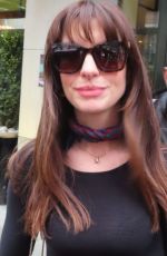 ANNE HATHAWAY Out at Fifth Avenue in New York 03/09/2022