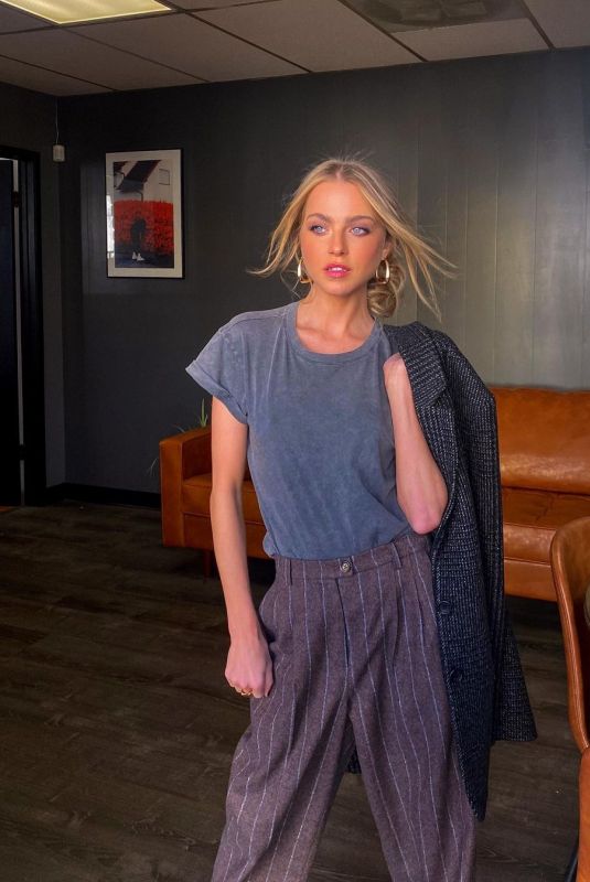 ANNE WINTERS at a Photoshoot 03/14/2022