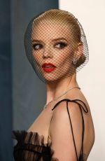 ANYA TAYLOR-JOY at 2022 Vanity Fair Oscar Party in Beverly Hills 03/27/2022