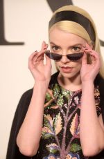ANYA TAYLOR-JOY at Dior Fashion Show in Paris 03/01/2022
