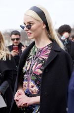 ANYA TAYLOR-JOY at Dior Fashion Show in Paris 03/01/2022