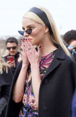 ANYA TAYLOR-JOY at Dior Fashion Show in Paris 03/01/2022