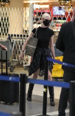 ANYA TAYLOR-JOY at LAX Airport in Los Angeles 03/31/2022