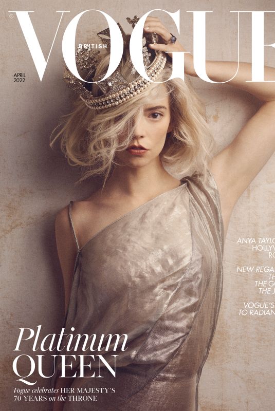 ANYA TAYLOR JOY for Vogue Magazine, UK April 2022