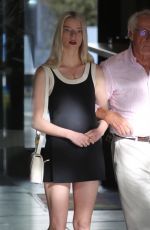 ANYA TAYLOR-JOY Out with Her Father Dennis at Sunset Marquis in West Hollywood 03/25/2022