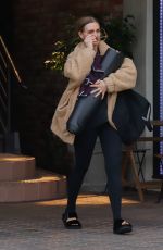 ASHLEE SIMPSON Heading to Workout in Los Angeles 03/114/2022