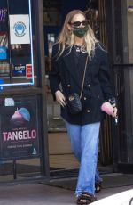 ASHLEE SIMPSON Out and About in Studio City 03/29/2022