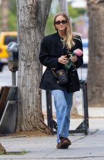 ASHLEE SIMPSON Out and About in Studio City 03/29/2022