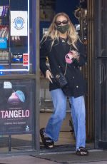 ASHLEE SIMPSON Out and About in Studio City 03/29/2022