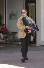 ASHLEE SIMPSON Out for Yoga Class in Los Angeles 03/23/2022