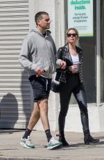 ASHLEY BENSON and G-Eazy Out for Lunch in Los Angeles 03/14/2022