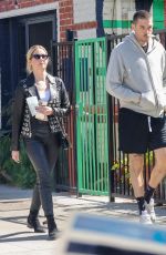 ASHLEY BENSON and G-Eazy Out for Lunch in Los Angeles 03/14/2022