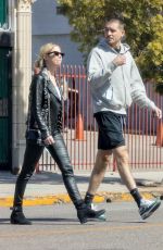 ASHLEY BENSON and G-Eazy Out for Lunch in Los Angeles 03/14/2022