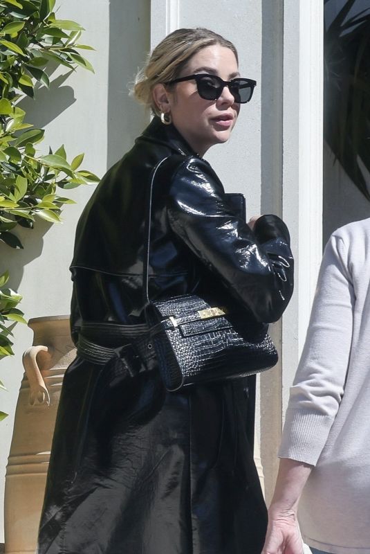 ASHLEY BENSON Out for Lunch with a Friend in Los Angeles 03/06/2022