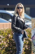 ASHLEY BENSON Out Having Lunch in Los Angeles 03/01/2022