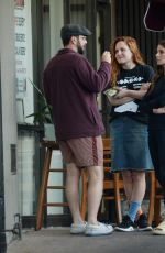 ASHLEY GREENE at Katsuya Restaurant in Studio City 03/08/2022