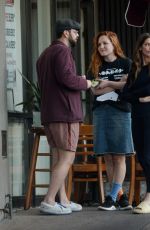 ASHLEY GREENE at Katsuya Restaurant in Studio City 03/08/2022