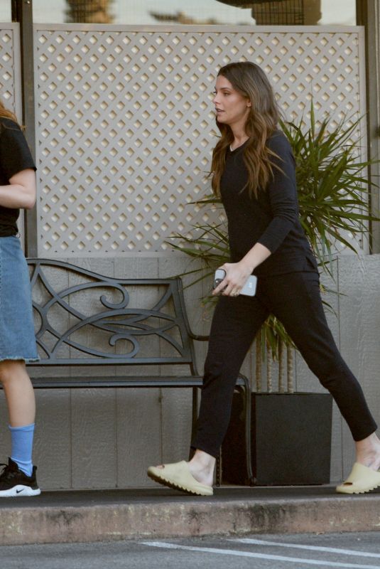 ASHLEY GREENE at Katsuya Restaurant in Studio City 03/08/2022