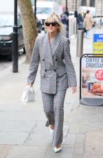 ASHLEY ROBERTS and AMANDA HOLDEN Leaves Global Radio in London 03/10/2022