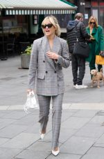 ASHLEY ROBERTS and AMANDA HOLDEN Leaves Global Radio in London 03/10/2022